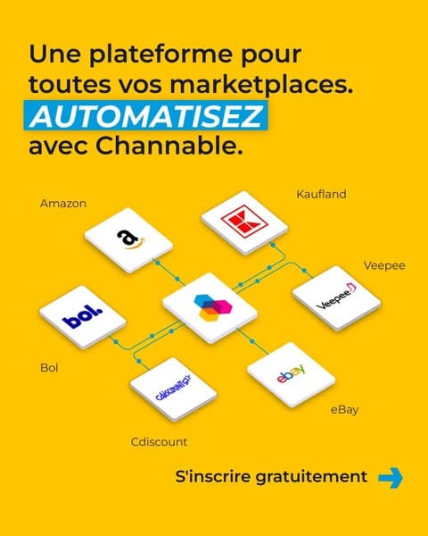 Centralisez toutes vos marketplaces