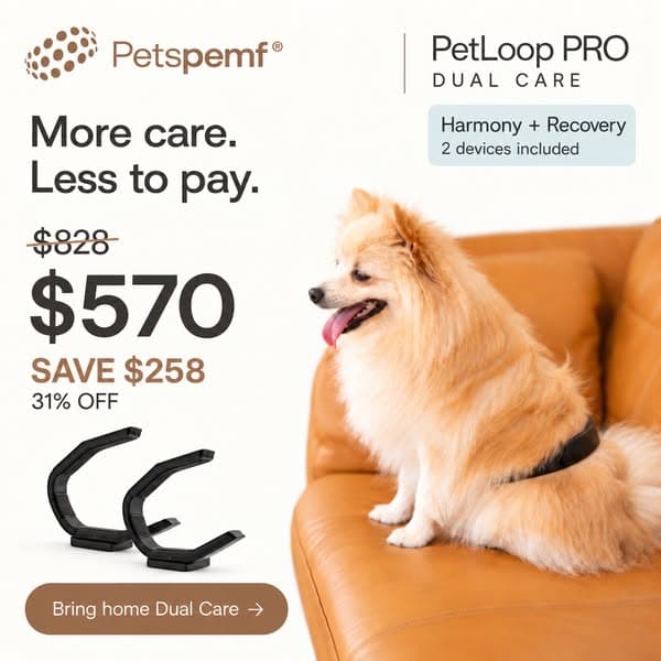 Get the PetLoop Pro Dual Care bundle and save 31%.