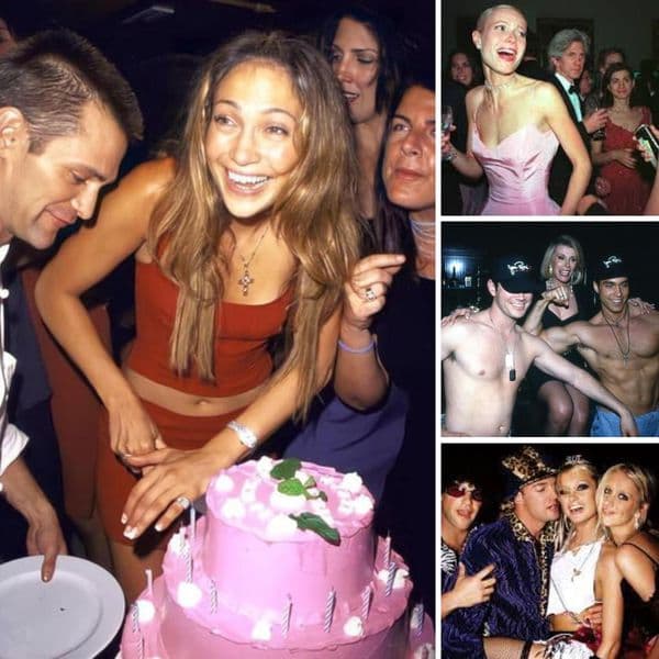 37 Rare Photos of Celebrities Partying in the '90s