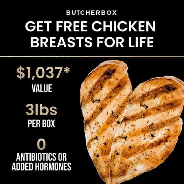 FREE Chicken Breasts for LIFE