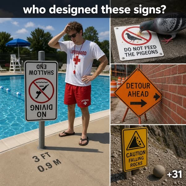 Warning Signs That Are Funnier Than They Should Be