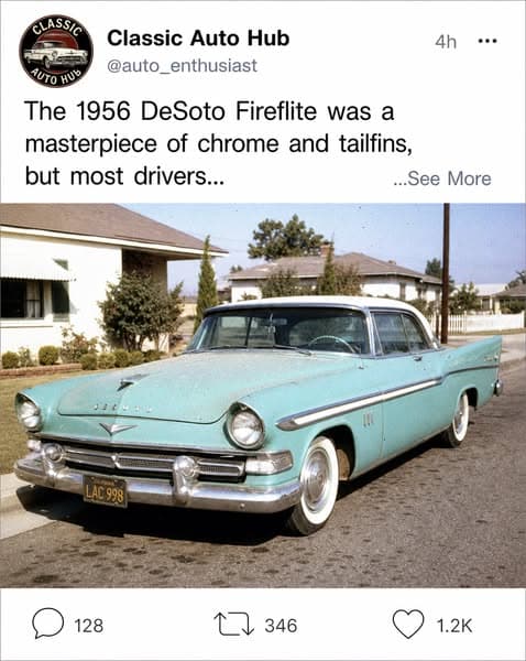 32+ Iconic Cars From The 50s And 60s Time Forgot