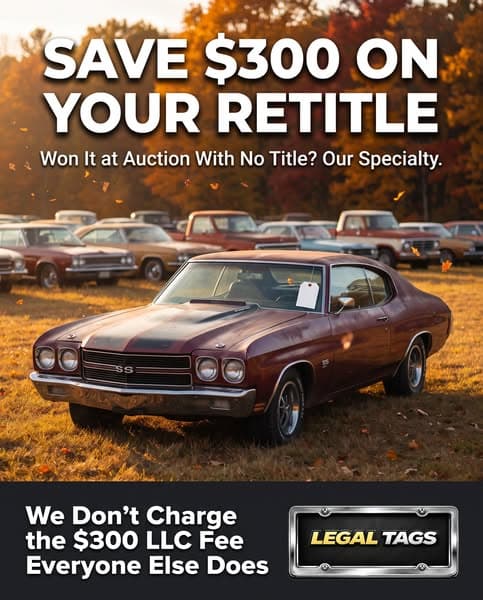 Bought at Auction With No Title?