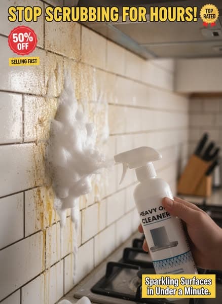 🧼 Say Goodbye to Stubborn Grease Stains
