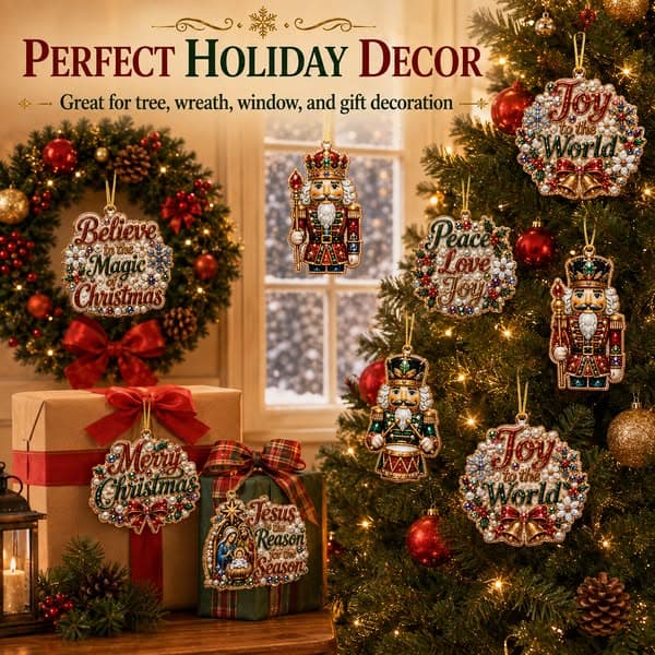 🔥On Sale🔥Diamond Special Shape Pearl Art Hanging Ornament Kit