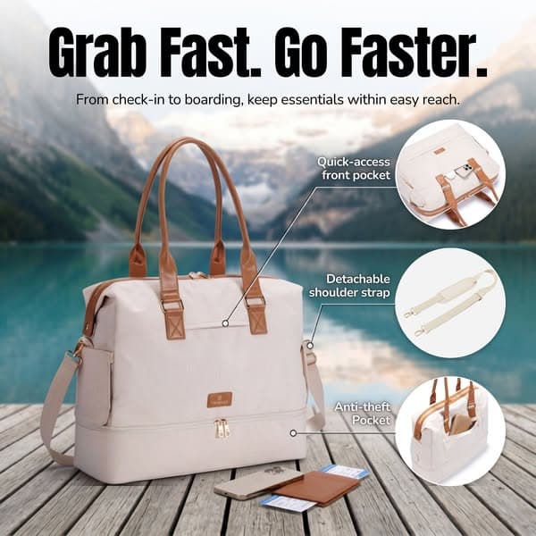 Grab Essentials Fast From Check-In To Boarding Without Digging