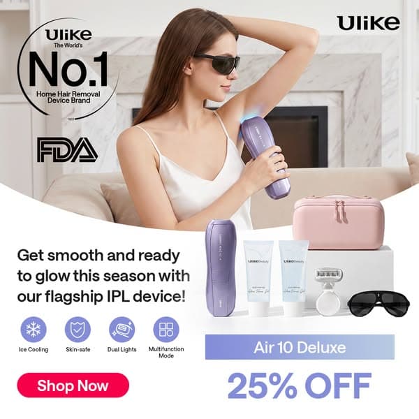 Ulike Air 10 Ice-Cold IPL. Zero Pain.