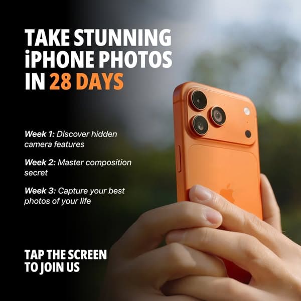 Final Call: 80% Off iPhone Photography Plan