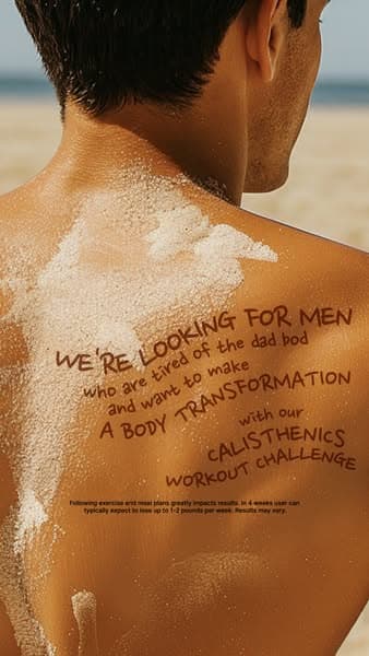 For Big Guys:
💪 Start Fifteen Today.
🏋️ Build Steady Strength.