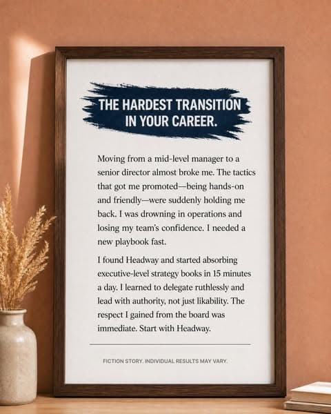 The Average CEO Reads 52 Books a Year — Headway Gets You There 📚