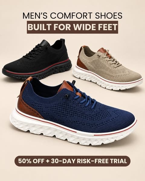 Built for Wide Feet