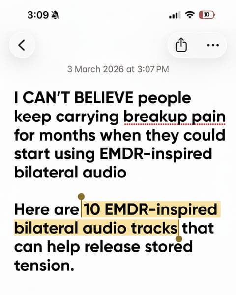 EMDR-inspired audio