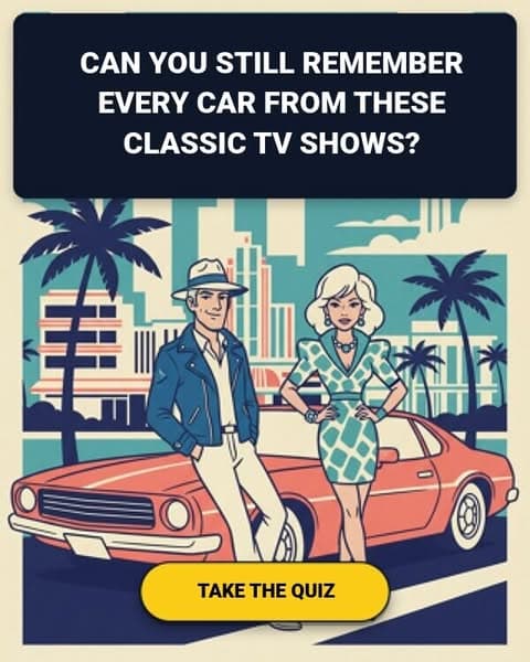Most Adults Can't Recall All The Cars From These Classic TV Shows 🚗