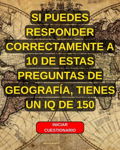 La mayoría de los adultos suspenden este cuestionario sobre las capitales de la escuela primaria
