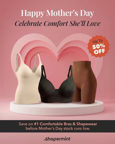 50% Off This Mother's Day 🛍️