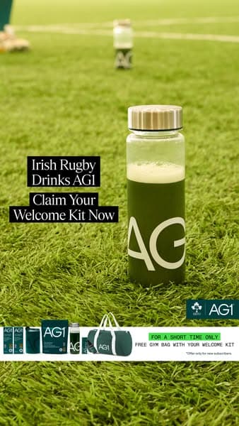 Claim Your AG1 Welcome Kit + a FREE Gym Bag