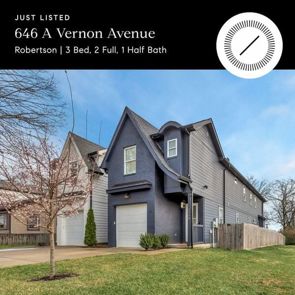 Just Listed in West Nashville