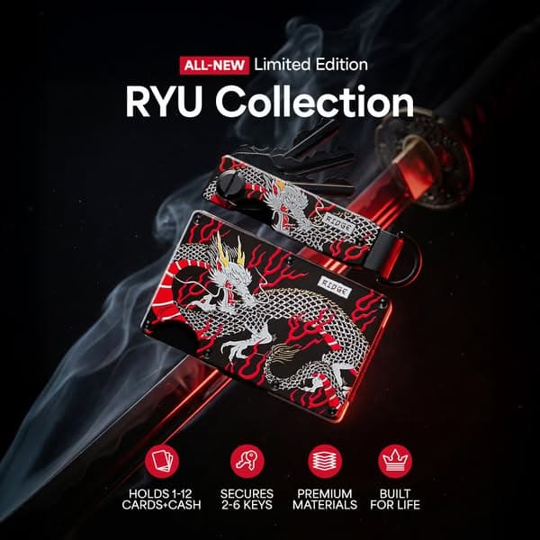 New: Ryu Wallet and KeyCase