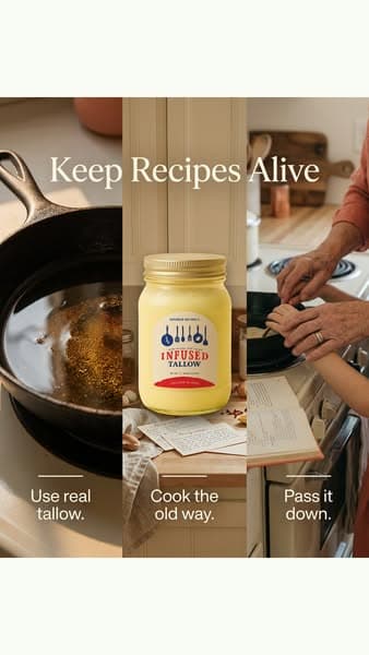 The Cooking Fat Your Recipes Were Written For.
