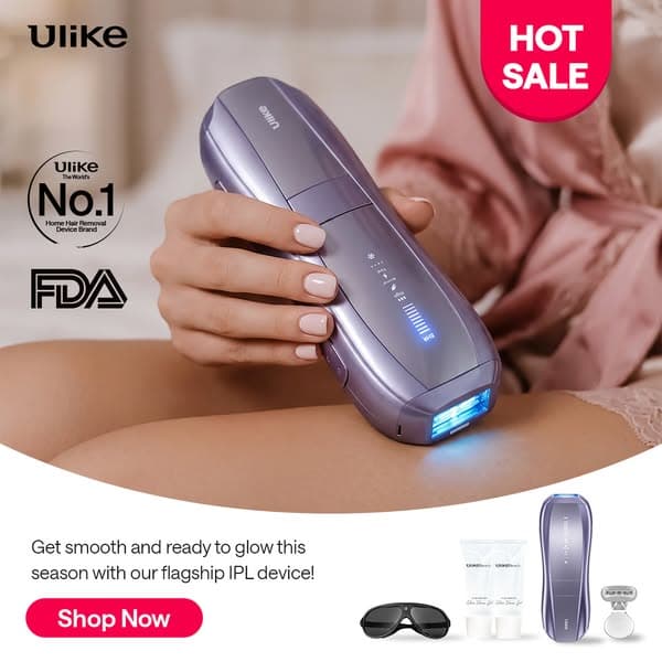 Ulike Air 10™ Official | At-Home IPL Laser Hair Removal Device