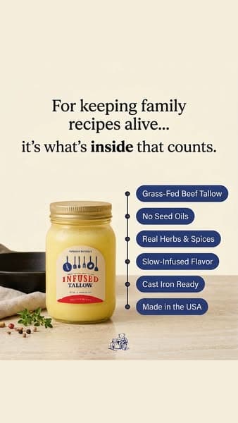 The Cooking Fat Your Recipes Were Written For.