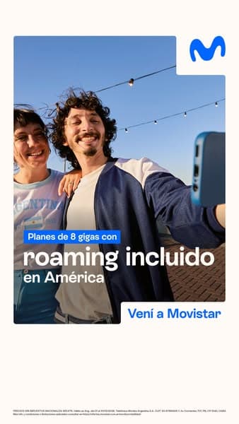 ✈️ Con nuestros planes Movistar, tus gigas te acompañan para que compartas cada momento