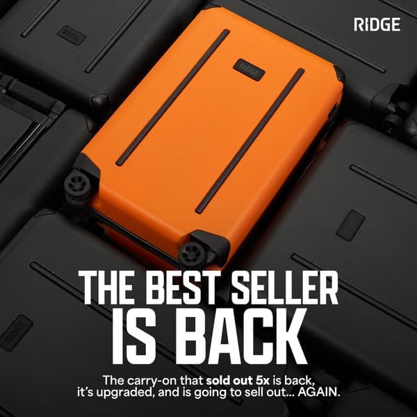 Get a Luggage Set for 45% OFF.