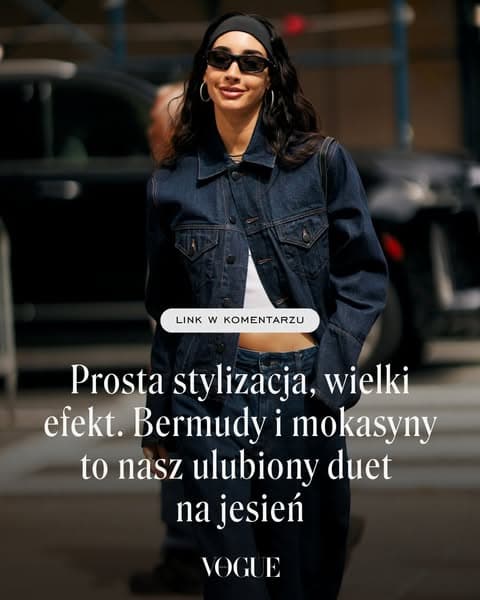 Prosta stylizacja, wielki efekt. Bermudy i mokasyny to nasz ulubiony duet na jesień
