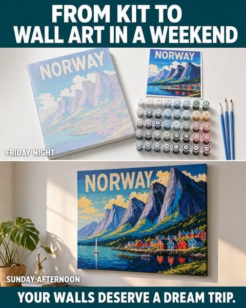Your bucket list, framed on your wall