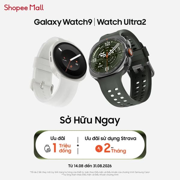 Sở hữu Galaxy Watch Series mới