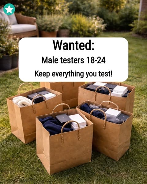 Attention! All men in the UK. Keep everything you get!