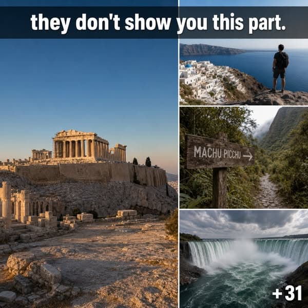 Photos Of Popular Vacation Spots Before They Became Crowded
