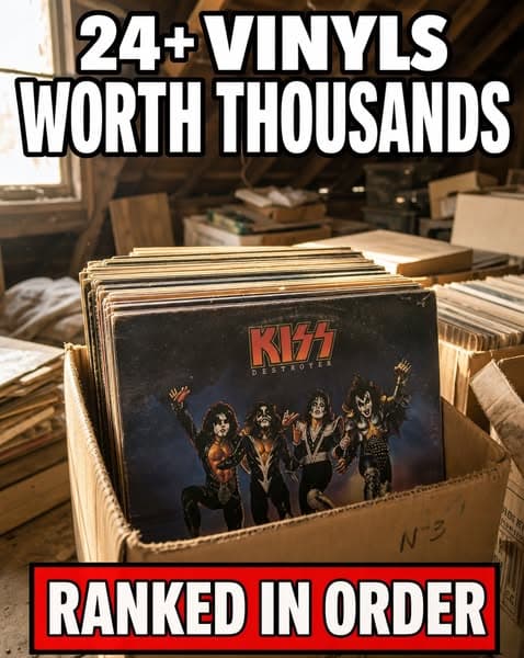 These 24+ Old Records Are Now Worth A Small Fortune