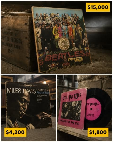 27+ Old Vinyl Records That Are Now Worth A Small Fortune