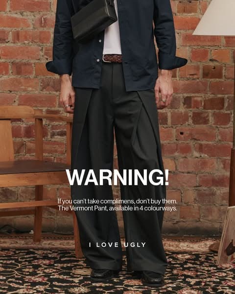 Vermont Pleat Pant
