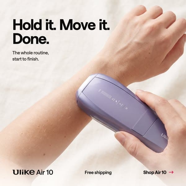 Say Goodbye to Hair—Shop Ulike Air10’s Fast & Painless Hair Removal Now!