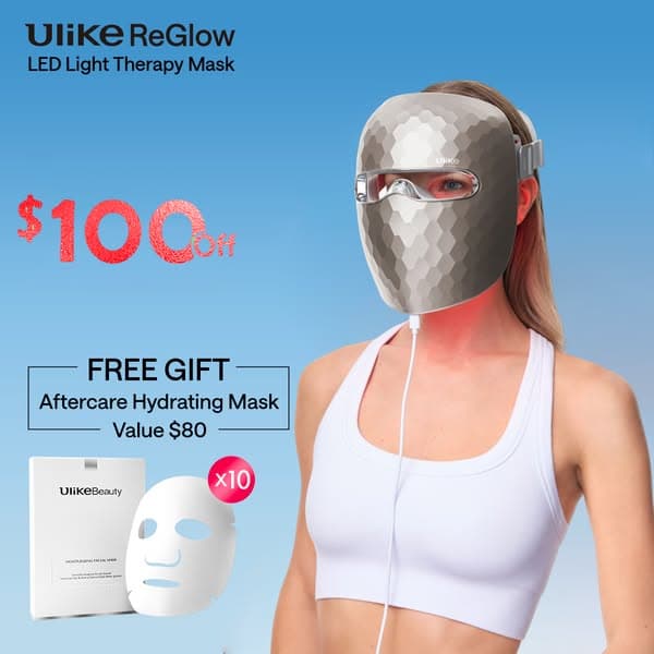 Ulike ReGlow Sale-AT-Home LED Facial Treatment!