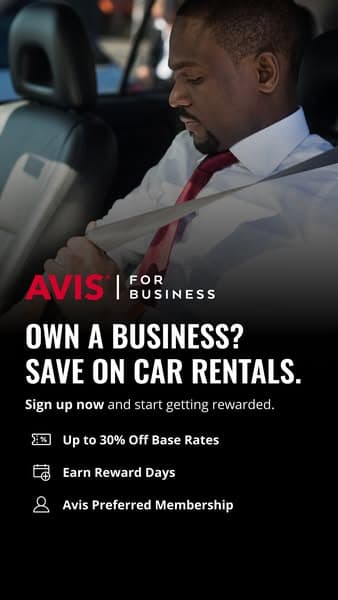Enroll in Avis For Business
