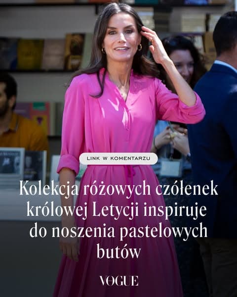 Imponująca kolekcja różowych czółenek królowej Letycji inspiruje do noszenia pastelowych butów