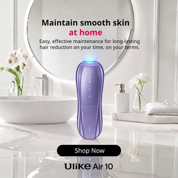 Say Goodbye to Hair - Shop Ulike Air10’s Fast & Painless Hair Removal Now!