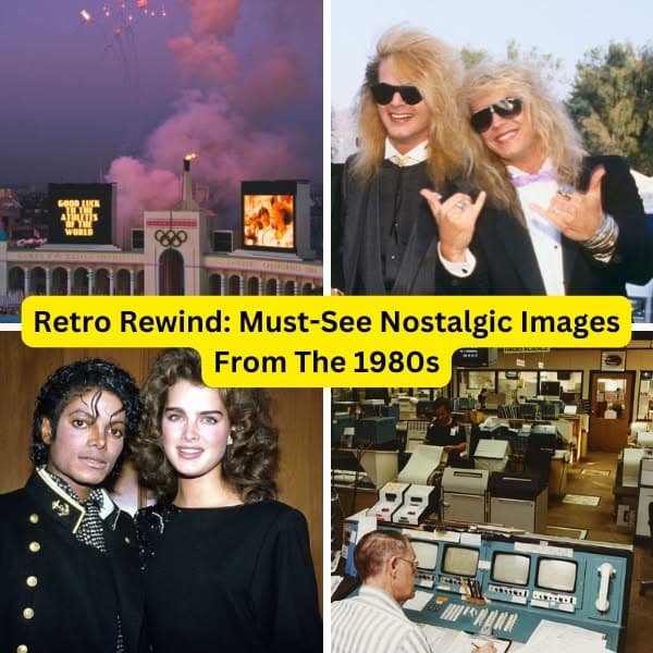 Retro Rewind: Must-See Nostalgic Images From The 1980s