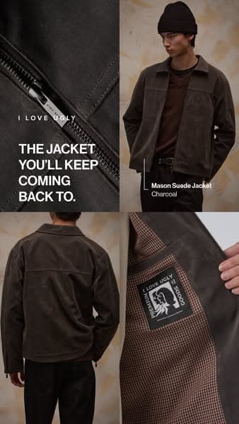 Mason Suede Jacket | New Season Colours