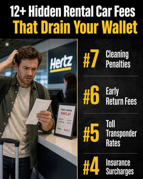 12+ Hidden Rental Car Fees That Drain Your Wallet