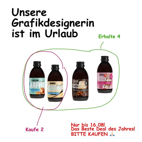 Kaufe 2, Erhalte 4 - Nur bis 16.08. 😍
