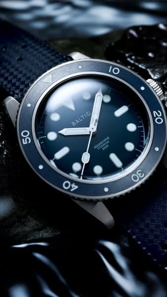 Aquascaphe Classic Blue Gilt