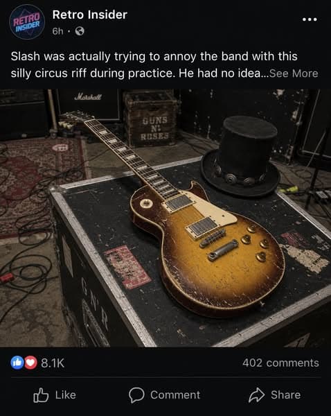 The Joke Riff That Became A Multi-Platinum Anthem