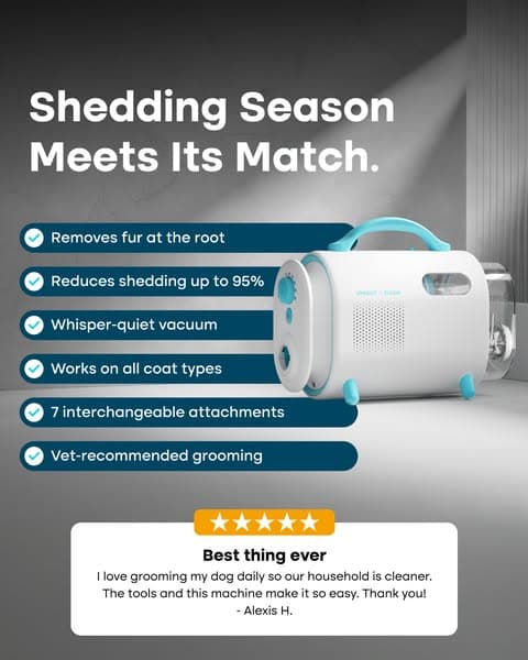 Struggling with Pet hair? Not for long!