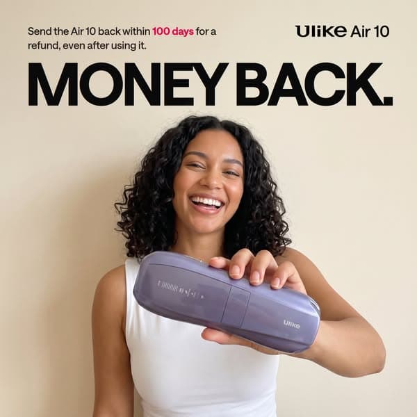 Say Goodbye to Hair - Shop Ulike Air10’s Fast & Painless Hair Removal Now!