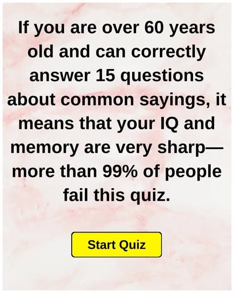 Phrase Frenzy: How Well Do You Know Common Sayings?