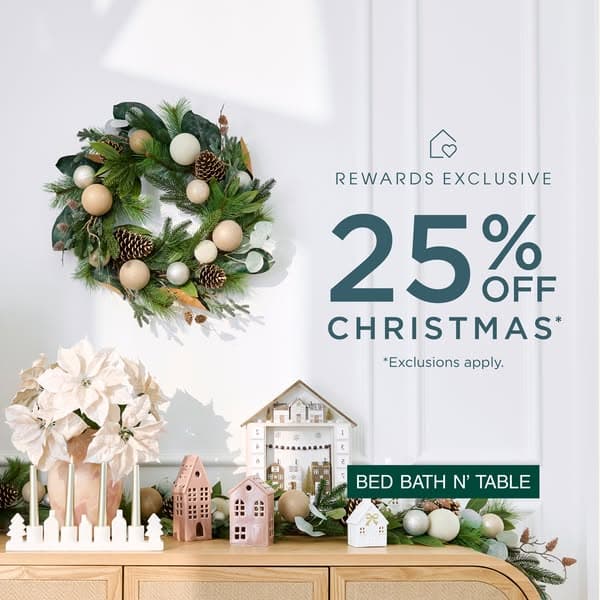 Rewards members, enjoy 25% off Christmas*.